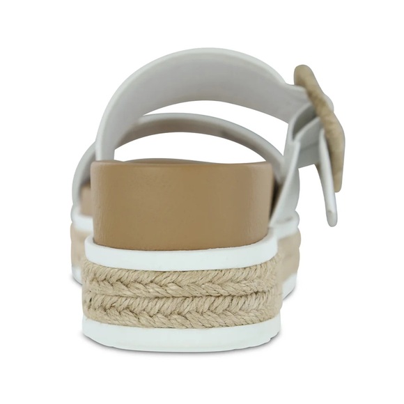MIA White and Tan Espadrille Sandals - Picture 3 of 4